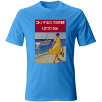 Unisex pamut póló – Chi Vuol Esser Lieto Sia – (R.C. Garcia)