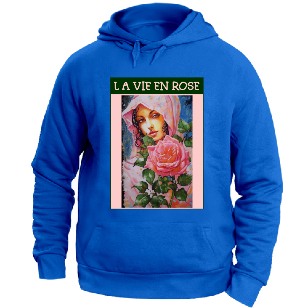 Sudadera Unisex con Capucha Sudadera Unisex - La Vie En Rose - (R.C. Garcia)