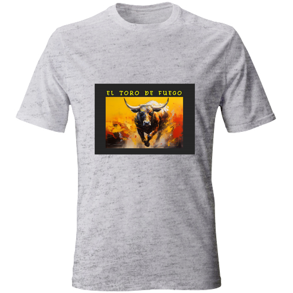 Kaos Unisex - El toro de Fuego - (R. C. Garcia)