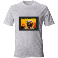 Kaos Unisex - El toro de Fuego - (R. C. Garcia)