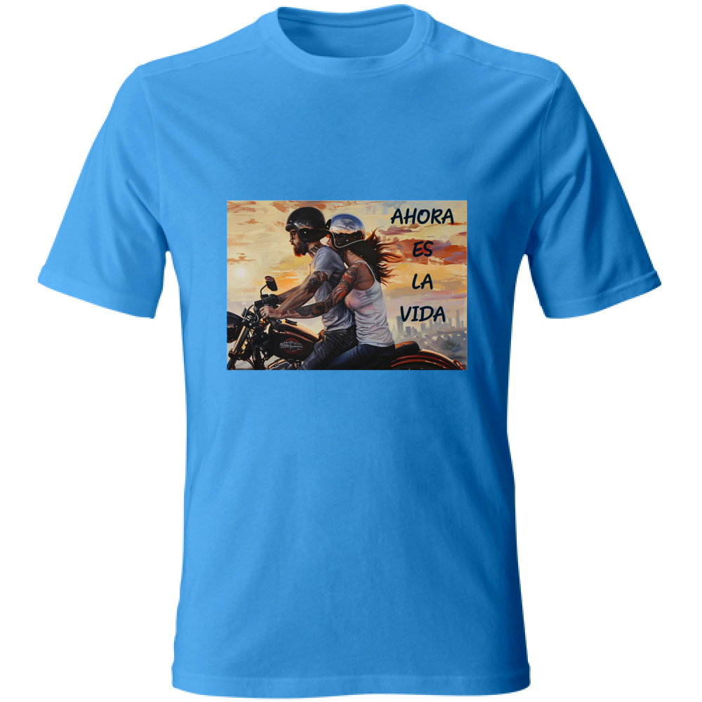 Camiseta Unisex de Algodón - Ahora Es La Vida - (R.C. Garcia)