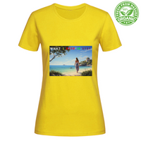 Camiseta Feminina Orgânica em Algodão Orgânico - What A Ne