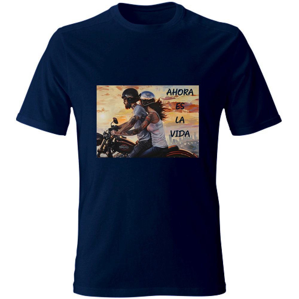 Camiseta Unisex de Algodón - Ahora Es La Vida - (R.C. Garcia)