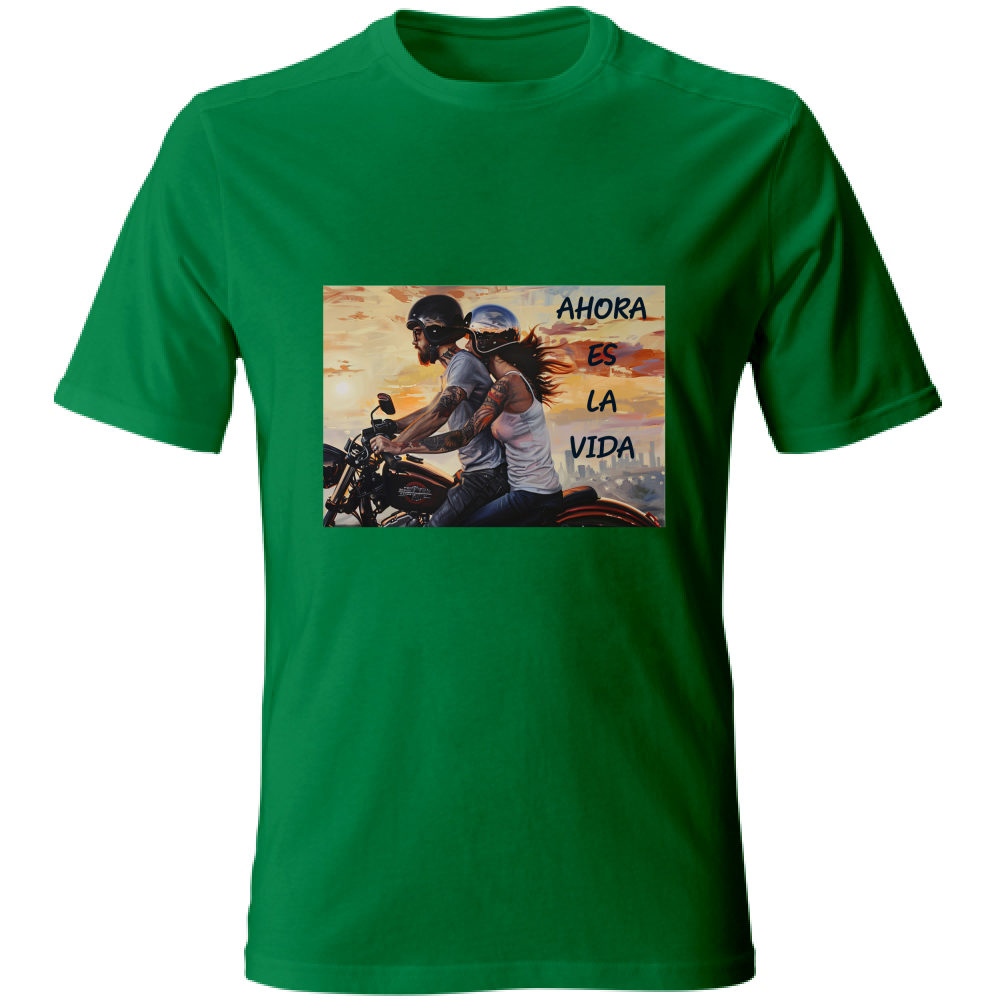 Camiseta Unisex de Algodón - Ahora Es La Vida - (R.C. Garcia)