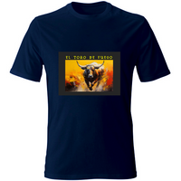Kaos Unisex - El toro de Fuego - (R. C. Garcia)