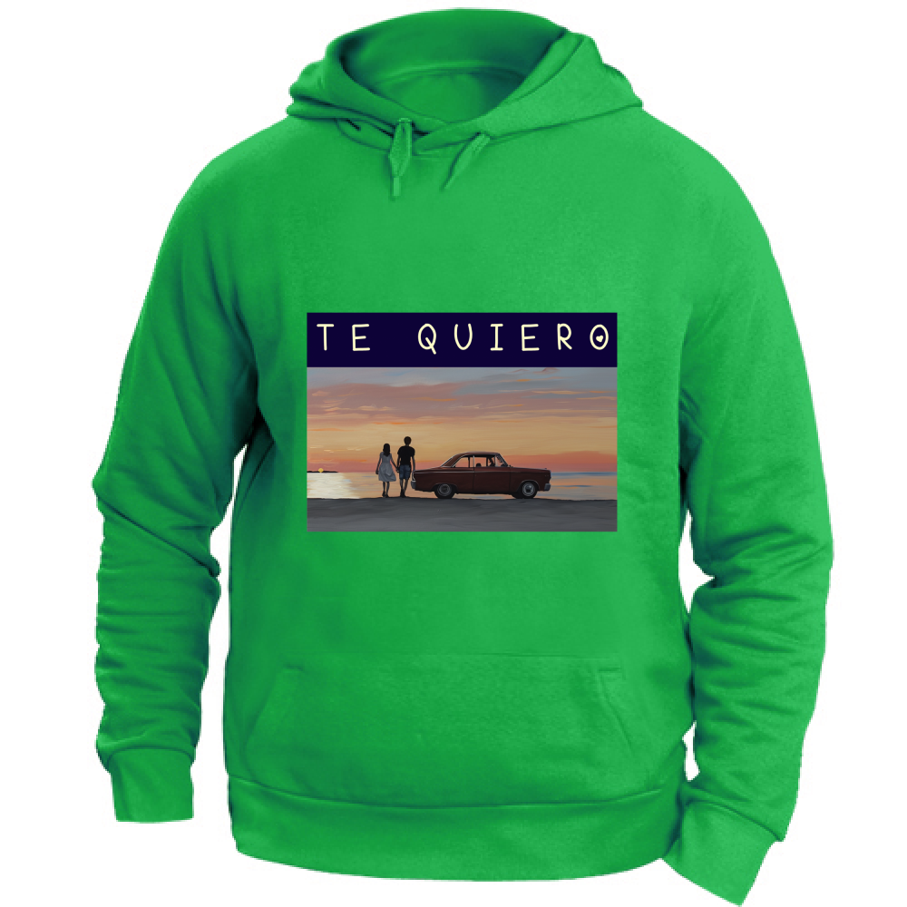 Sudadera Unisex con Capucha Sudadera Unisex - Te Quiero - (R.C. Garcia)