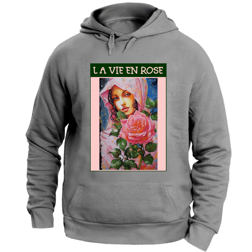 Sudadera Unisex con Capucha Sudadera Unisex - La Vie En Rose - (R.C. Garcia)