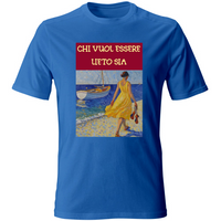 Unisex pamut póló – Chi Vuol Esser Lieto Sia – (R.C. Garcia)