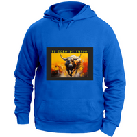 Sudadera Unisex con Capucha Sudadera Unisex - El toro de Fuego - (R.C. Garcia)