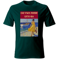 Unisex pamut póló – Chi Vuol Esser Lieto Sia – (R.C. Garcia)