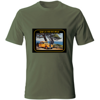 Camiseta Unisex de Algodón - Que La Vie Est Belle - (R.C Garcia)