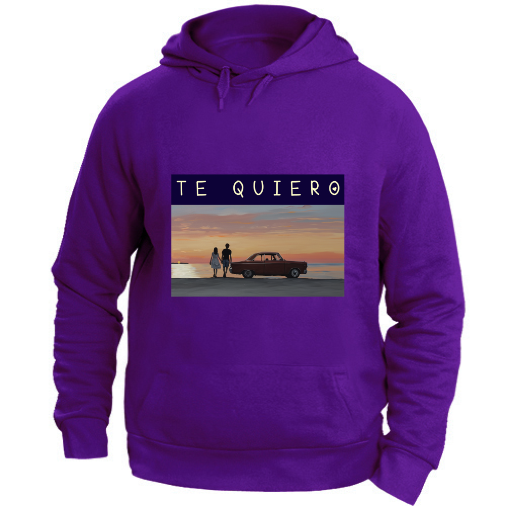 Sudadera Unisex con Capucha Sudadera Unisex - Te Quiero - (R.C. Garcia)