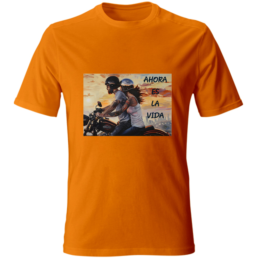 Camiseta Unisex de Algodón - Ahora Es La Vida - (R.C. Garcia)