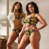 Bikini artistico - Il toro di fuoco