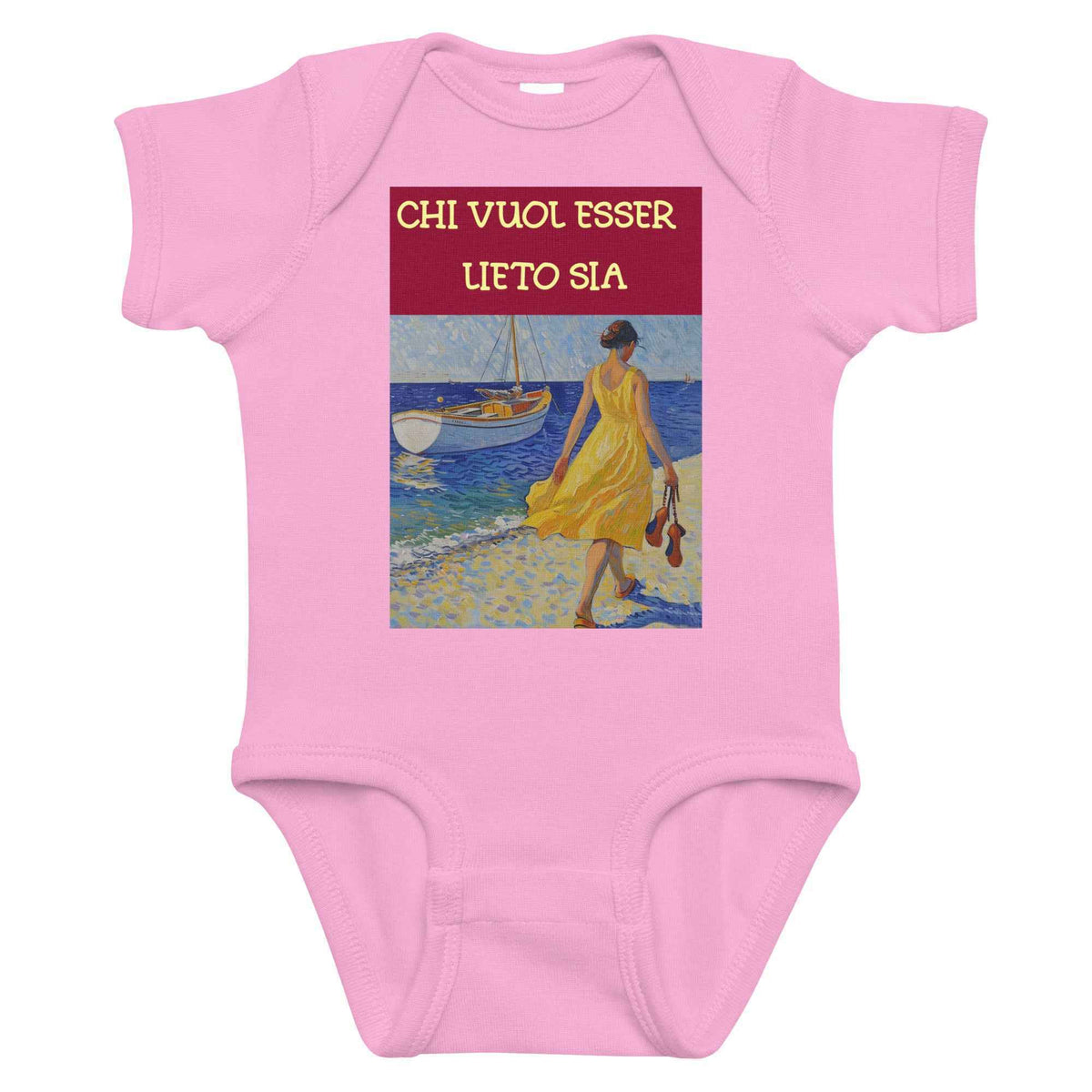 Tutina artistica per neonato - Chi vuol esser lieto sia