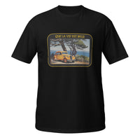 Kaos wanita lengan pendek artistik