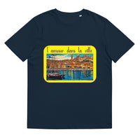 T-shirt unisexe en coton biologique conçu par l'artiste Raul Carrasco Garcia