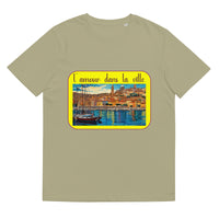 T-shirt unisexe en coton biologique conçu par l'artiste Raul Carrasco Garcia