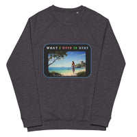 Hoodie raglan unisex dari bahan organik