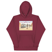 Sudadera artística con capucha unisex