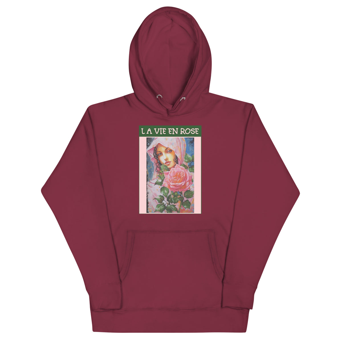 Sudadera artística con capucha unisex