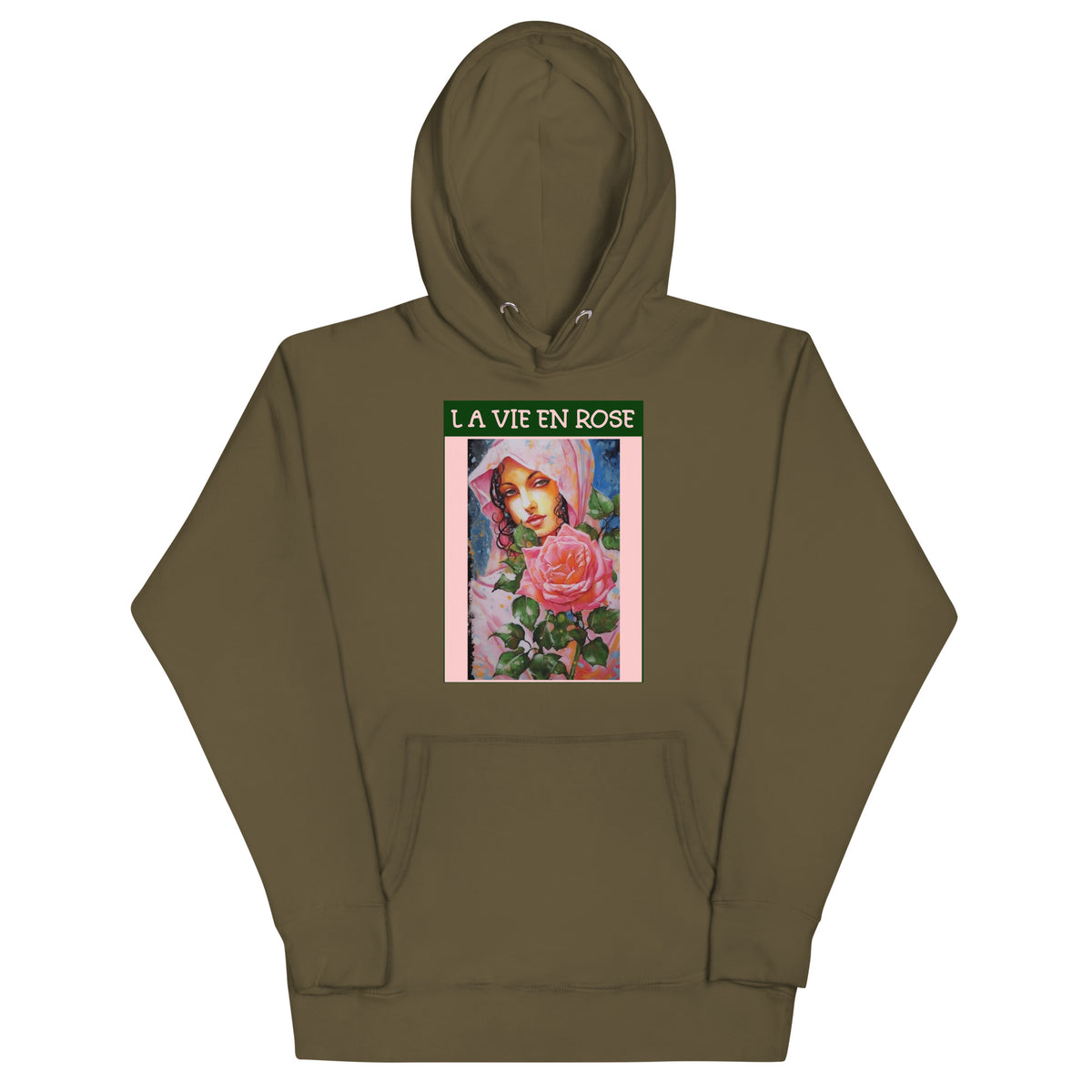 Sudadera artística con capucha unisex