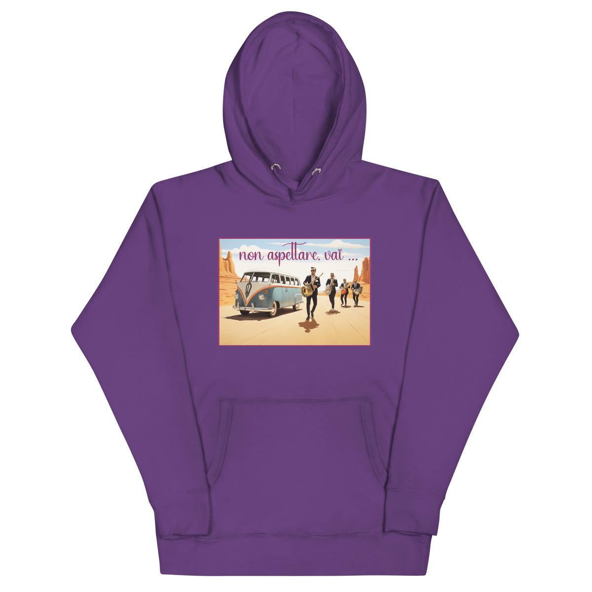 Sudadera artística con capucha unisex