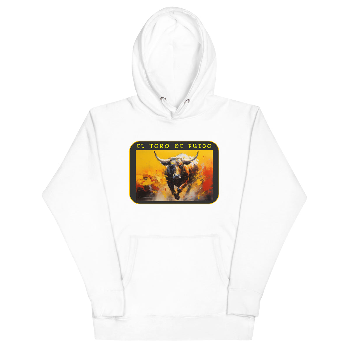Sudadera artística con capucha unisex