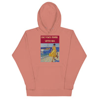Felpa artistica con cappuccio - Chi vuol esser lieto sia