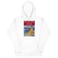 Felpa artistica con cappuccio - Chi vuol esser lieto sia